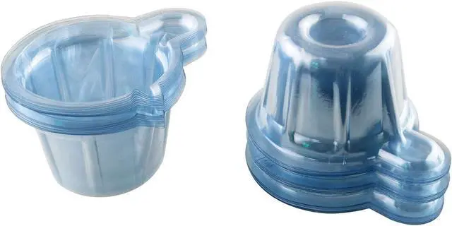 Alt view image 4 of 5 - Tegg Mixing Cup 100PCS 40 ml Clear Plastic Disposable Dispensing Cups Dispensers for DIY Epoxy Resin Jewelry Making