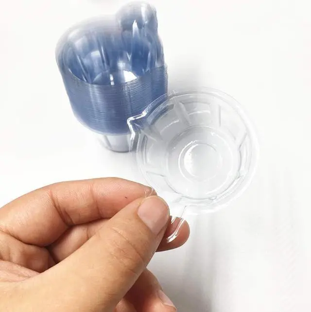 Alt view image 2 of 6 - 120Pcs 40ml Disposable Plastic Resin Mixing Cups Multipurpose Dispensing Cup for Mixing Paint, Epoxy, Jewelry Making, Resin Crafts DIY (Clear)