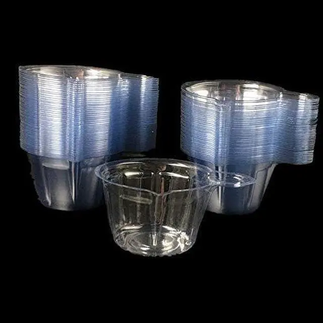 Alt view image 5 of 6 - 120Pcs 40ml Disposable Plastic Resin Mixing Cups Multipurpose Dispensing Cup for Mixing Paint, Epoxy, Jewelry Making, Resin Crafts DIY (Clear)