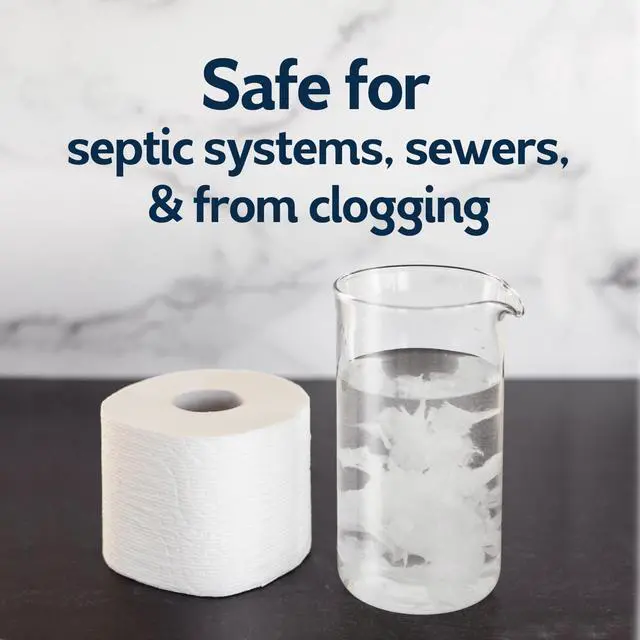 Alt view image 6 of 7 - Cottonelle 6Count MegaRoll Ultra Clean Toilet Paper, DyeFree PerfumeFree Tissue, FastDissolve for Septic and Sewer Systems