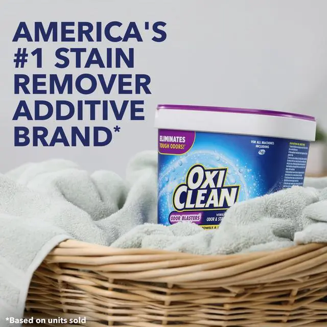 Alt view image 4 of 5 - OxiClean Odor Blasters Versatile Odor and Laundry Stain Remover Powder, 5 lb