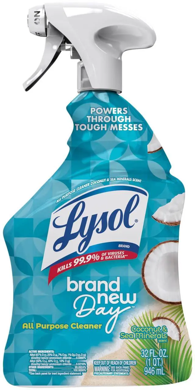 Main image of Lysol All Purpose Cleaner Spray, Disinfectant, Coconut, 32oz