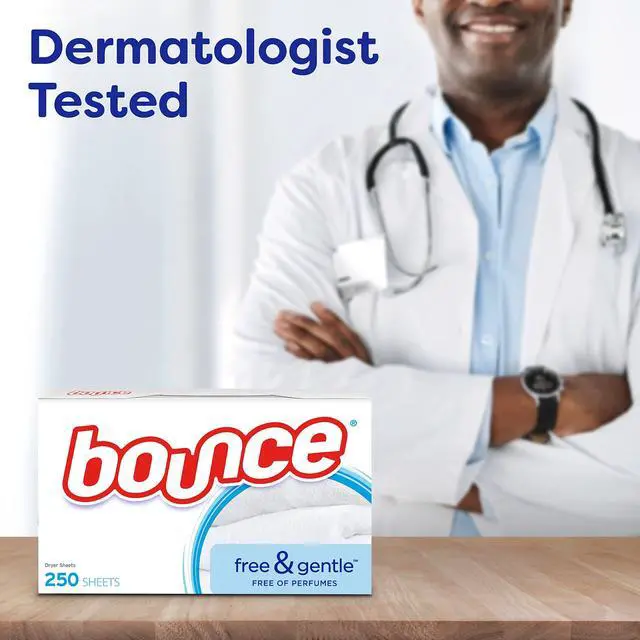 Alt view image 3 of 7 - Bounce Free & Gentle Dryer Sheets, Unscented, 120 Count