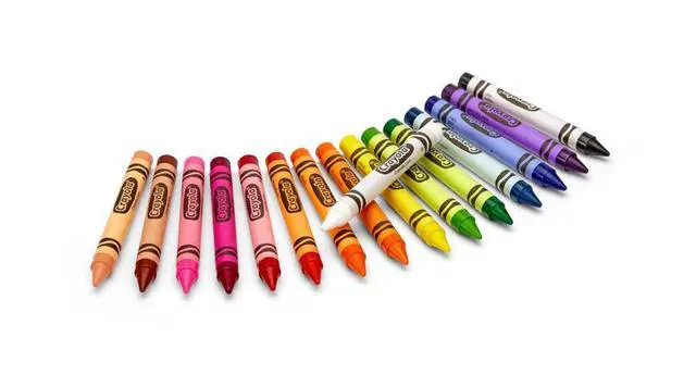 Alt view image 6 of 7 - Binney & Smith Crayola(R) Large Crayon Set, Lift-Lid Box, Assorted Colors, Box Of 16