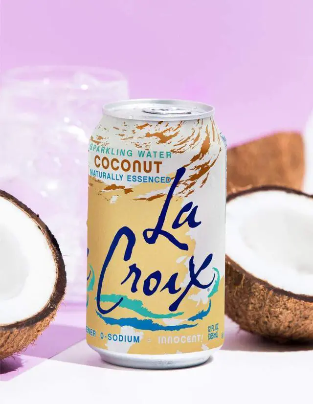 Alt view image 3 of 4 - La Croix, Water Sparkling Coconut, 12 Fl Oz, 8 Count