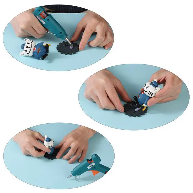 Alt view image 7 of 7 - Mr. Pen Mini Hot Glue Gun and Sticks Set