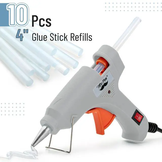 Alt view image 4 of 7 - Mr. Pen Mini Hot Glue Gun and Sticks Set