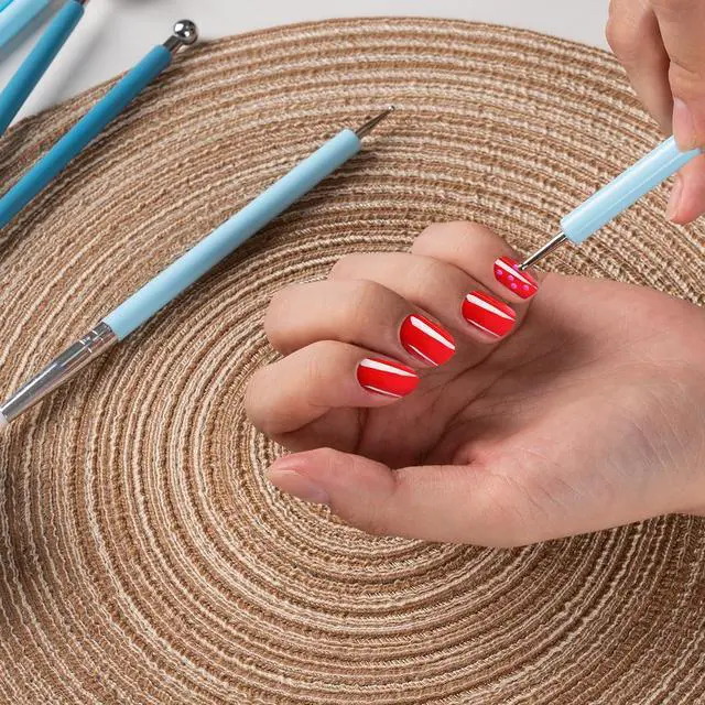 Alt view image 2 of 7 - Silicone Clay Sculpting Tool, Ceramic Clay Ball Stylus Dot Painting Tools, Pottery Embossing Tool for Rock, Nail, Blending, Drawing, Modeling