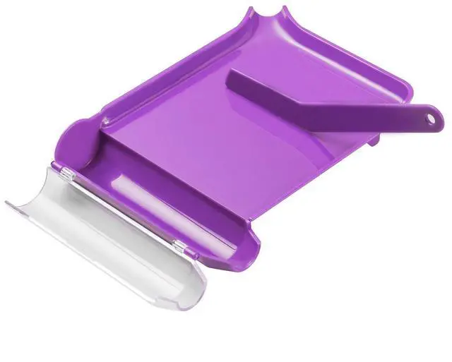 Main image of Medarchitect Pill Counting Tray with Spatula, Right Hand, Purple