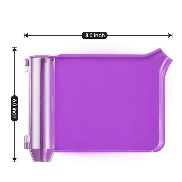 Alt view image 5 of 6 - Medarchitect Pill Counting Tray with Spatula, Right Hand, Purple