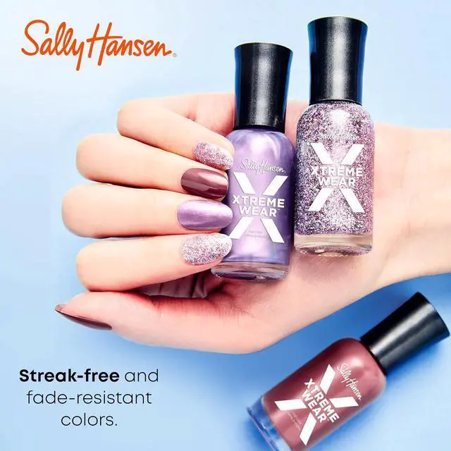 Alt view image 6 of 6 - Sally Hansen Xtreme Wear Nail Polish Big Apple-Tini Dark Green, Streak-Free Shiny Finish Long-Lasting Chip-Resistant Opaque