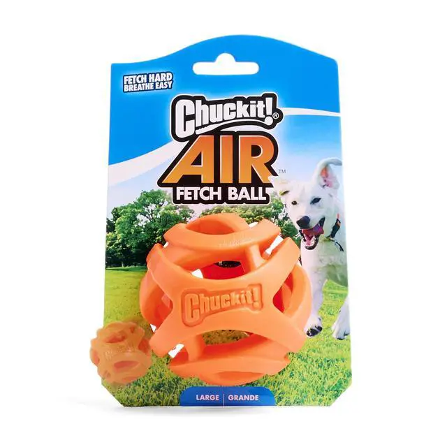 Alt view image 5 of 6 - Chuckit! Air Fetch Ball, Large 3in, 1 Pack, for Dogs 60-100lbs