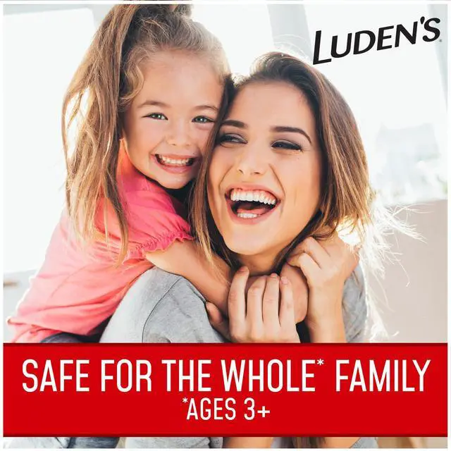 Alt view image 6 of 6 - Ludens Sore Throat Drops Wild Cherry 30 Count