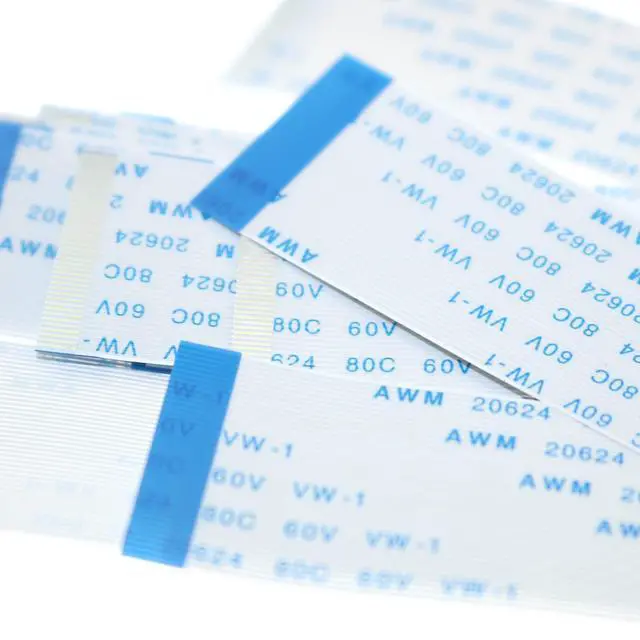Alt view image 3 of 7 - 20PCS 0.5mm Pitch 40-Pin Flexible Flat Ribbon Cable 200mm for LCD TV Car Audio DVD Player Laptop