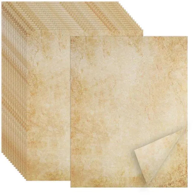 Main image of Joyberg 70PCS Vintage Parchment Paper 8.5x11in for Writing, Printing, Invitations, Certificates, Crafts