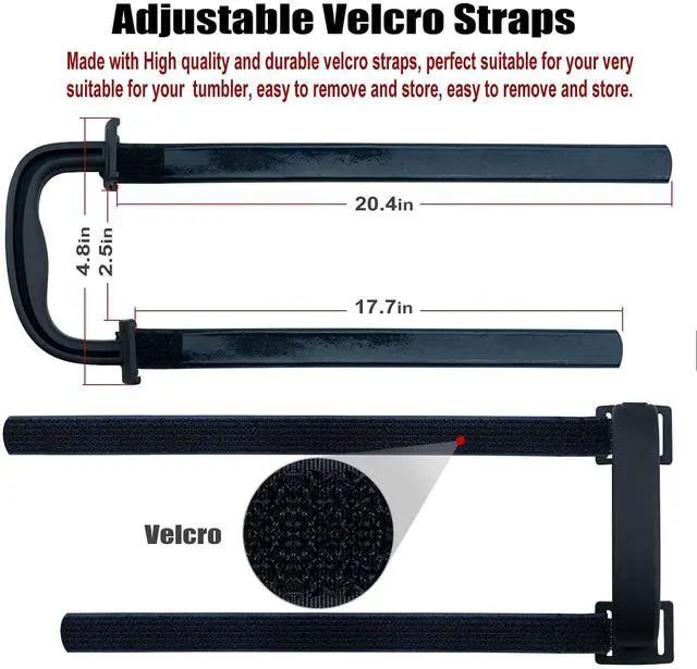Alt view image 7 of 7 - New Upgrade Anti-Slip Adjustable Tumbler Handle Fits 20-40Oz Tumbler Cup of YETI, RTIC, Ozark Trail, Tervis, Corkcicle, Slm, Reduce Cold, Artic, Atlin, Bubba and SIC