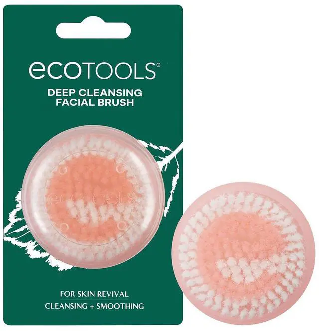 Main image of EcoTools Deep Cleansing Facial Brush, Manual