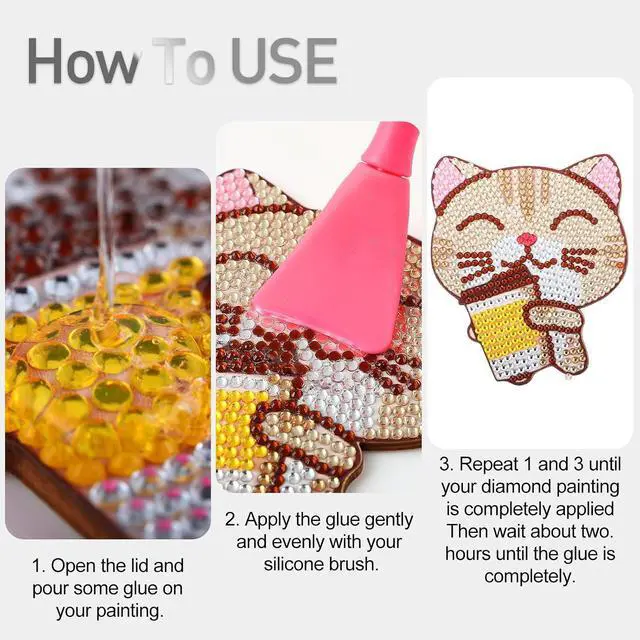 Alt view image 3 of 6 - Diamond Painting Sealer Helps Retain Your Diamond Sparkle