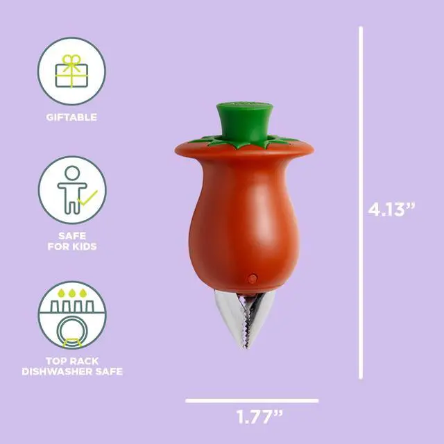Alt view image 4 of 6 - Chef'n Hullster Tomato Huller