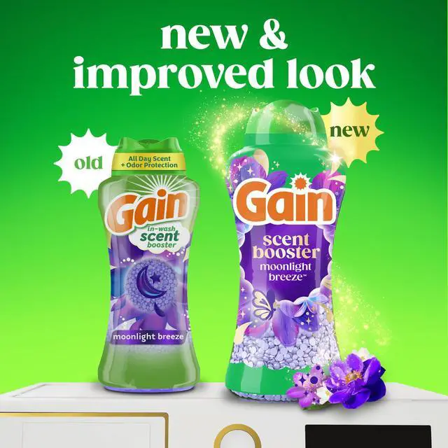 Alt view image 7 of 7 - Gain In-Wash Laundry Scent Booster Beads, Moonlight Breeze, 12.2 oz (Packaging May Vary)