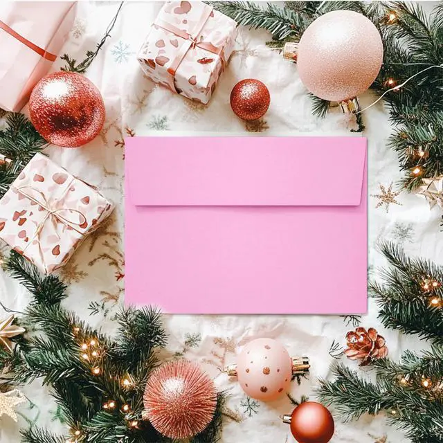 Alt view image 5 of 7 - Slapaflife 50 Pack 4x6 Colored Envelopes for Invitations, Postcards, Wedding, Greeting Cards, Photos