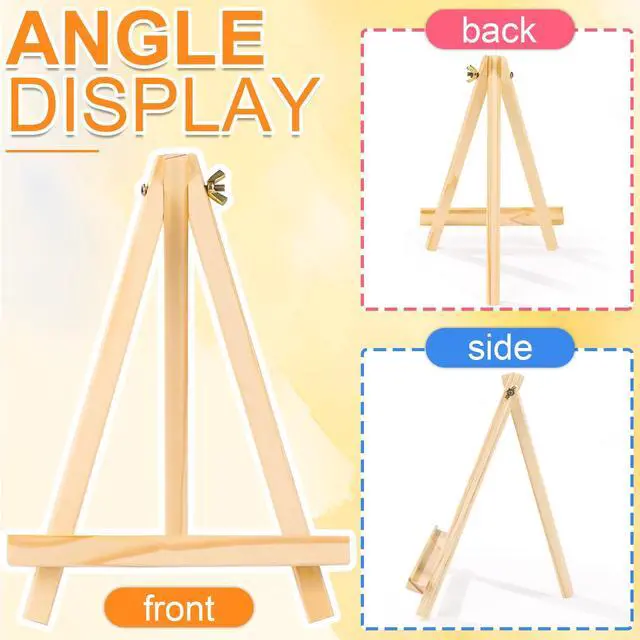 Alt view image 7 of 7 - ESRICH 4PCS 9Inch Easel Stand for Painting Canvas