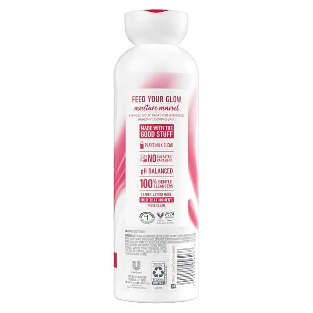 Alt view image 3 of 6 - Dove Plant Milk Cleansing Body Wash Oat Milk & Berry Brulee 17.5fl oz