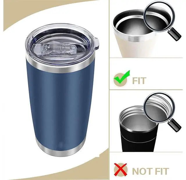 Alt view image 2 of 7 - Yeti Tumbler Lid Replacement 2 Pack 20oz