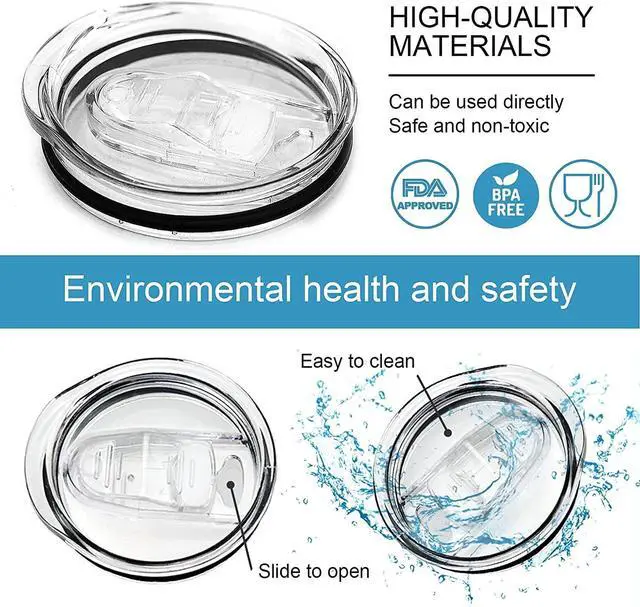 Alt view image 4 of 7 - Yeti Tumbler Lid Replacement 2 Pack 20oz