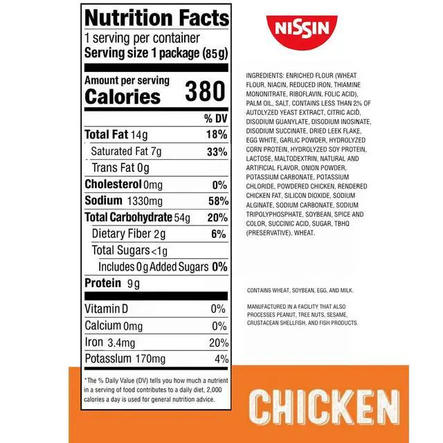 Alt view image 3 of 6 - Nissin Top Ramen Noodle Soup, Chicken, 3Ounce (Pack of 24)
