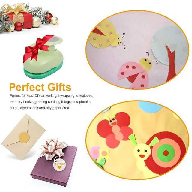 Alt view image 3 of 6 - UCEC 2 Inch Circle Hole Punch for Paper Crafts Scrapbook DIY Handmade Crafting Tools