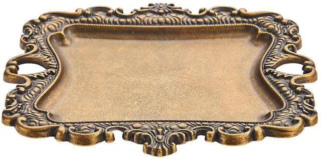 Main image of Khtumeware 1 Pack Vintage Gold Antique Brass Jewelry Dish for Rings and Small Trinkets