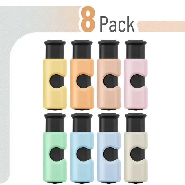 Alt view image 7 of 7 - Mr. Pen Squeeze and Lock Bread Bag Clips, 2.4 Inch, 8 Pack