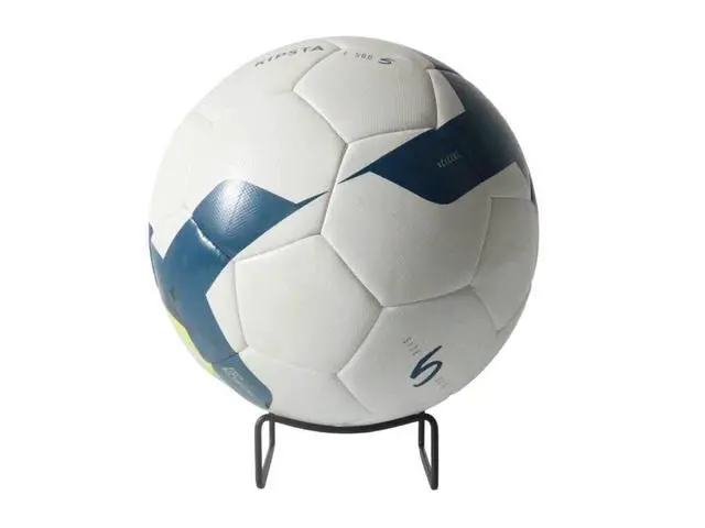 Alt view image 5 of 6 - HillSpring Metal Football Display Stand Base Holder for Basketball, Bowling, Soccer, Volleyball, Rugby and Other Autographed Balls