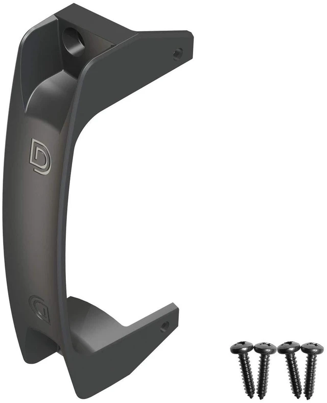 Main image of D&D TECHNOLOGIES LL3GH Gate Handle, Reversible for Right or Left Handing, Side-Fixing Legs for Easy Alignment & Added Strength, for Any Square Post Gate