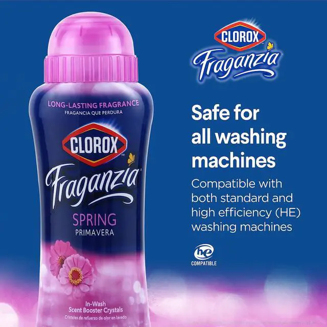 Alt view image 4 of 7 - Clorox Fraganzia In-Wash Scent Booster Crystals, Spring Scent, 2 x 18 Oz