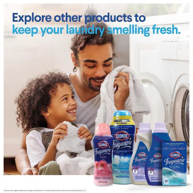 Alt view image 2 of 7 - Clorox Fraganzia In-Wash Scent Booster Crystals, Spring Scent, 2 x 18 Oz