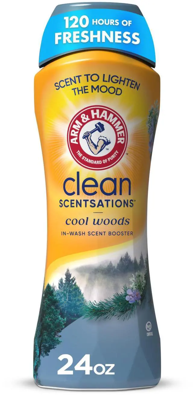 Main image of ARM & HAMMER Clean Scentsations Laundry Scent Booster, Cool Woods, 24 Oz