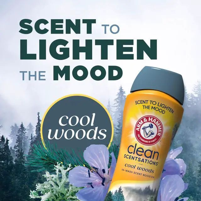 Alt view image 4 of 6 - ARM & HAMMER Clean Scentsations Laundry Scent Booster, Cool Woods, 24 Oz