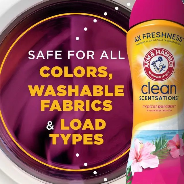 Alt view image 3 of 6 - ARM & HAMMER Clean Scentsations Laundry Scent Booster, Tropical, 24 Oz
