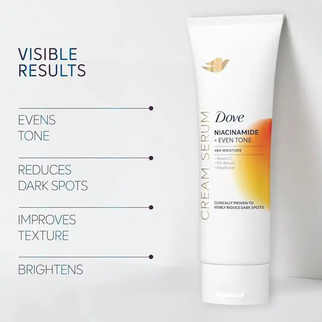 Alt view image 5 of 6 - Dove Body Cream Serum Niacinamide + Even Tone for Dark Spots 8oz
