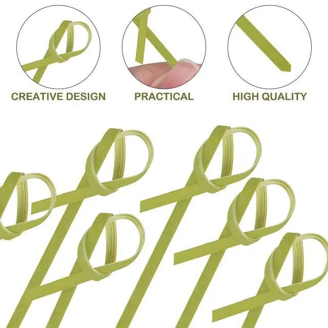 Alt view image 4 of 6 - JtmyAota 100 Pack 4.7 Inch Natural Bamboo Cocktail Picks for Appetizers Cake Dessert Food Fruit Party Decorations