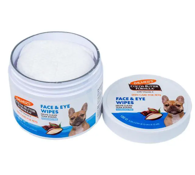 Alt view image 6 of 7 - Palmer's for Pets Dog Face and Eye Wipes, Unscented, 100 Count
