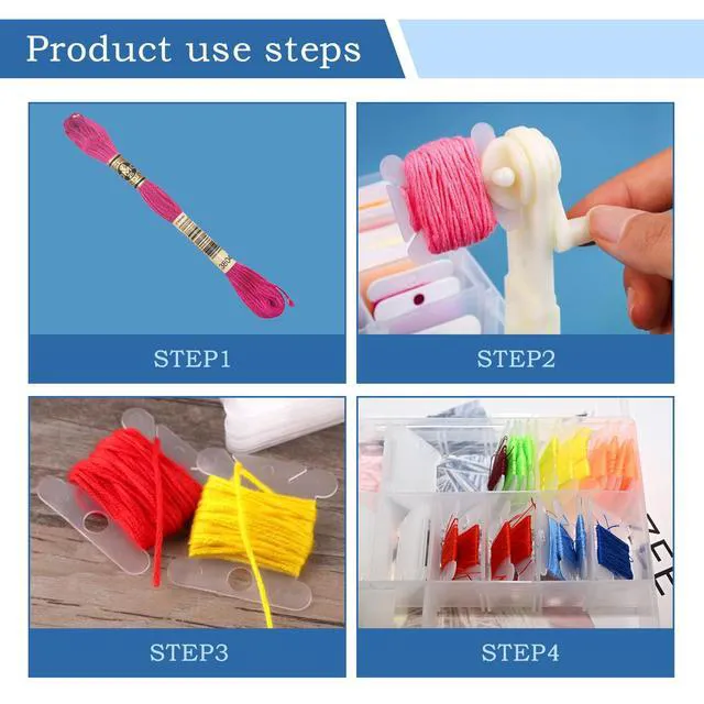 Alt view image 5 of 7 - Embroidery Floss Organizer with 24 Compartments