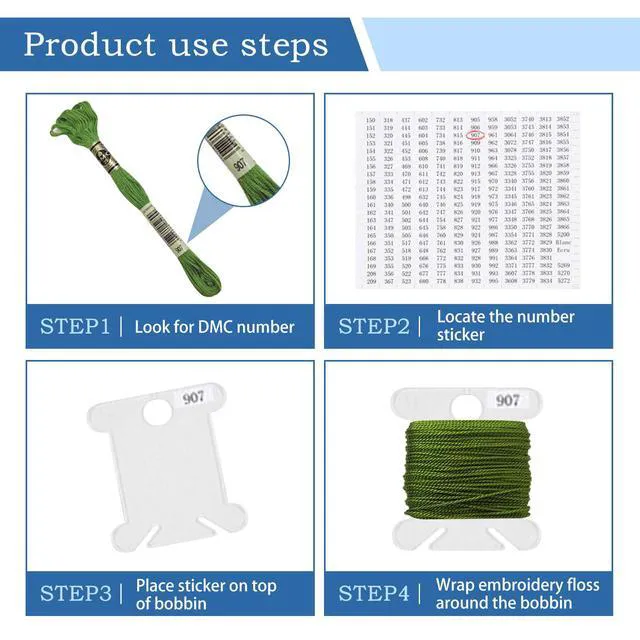 Alt view image 2 of 7 - Embroidery Floss Organizer with 24 Compartments