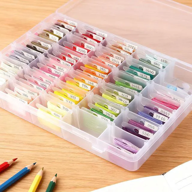 Alt view image 6 of 7 - Embroidery Floss Organizer with 24 Compartments
