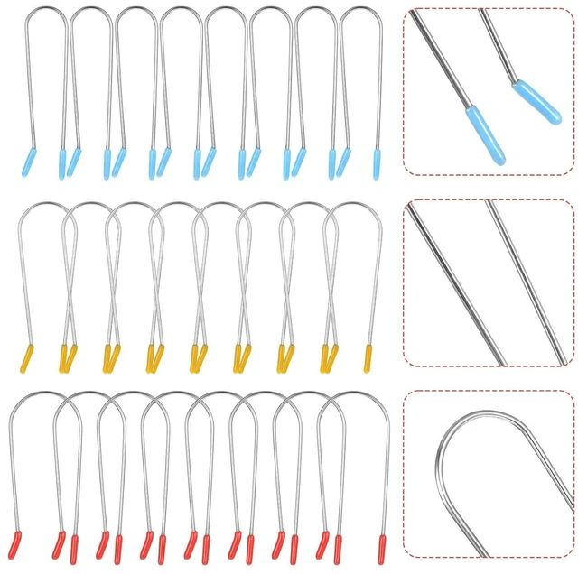 Alt view image 4 of 7 - Bewudy 24Pcs Hot Roller & Curler Clips Replacement Kit