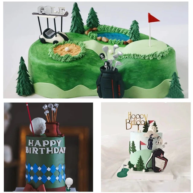 Alt view image 5 of 7 - Golf Silicone Fondant Mold for Golf Balls, Set of 3