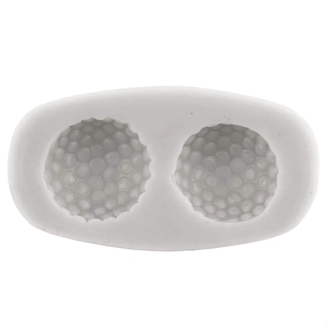 Alt view image 4 of 7 - Golf Silicone Fondant Mold for Golf Balls, Set of 3