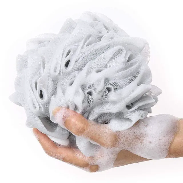 Alt view image 6 of 6 - BTYMS Bath Sponge Shower Loofahs 60g Mesh Pouf - Pack of 4
